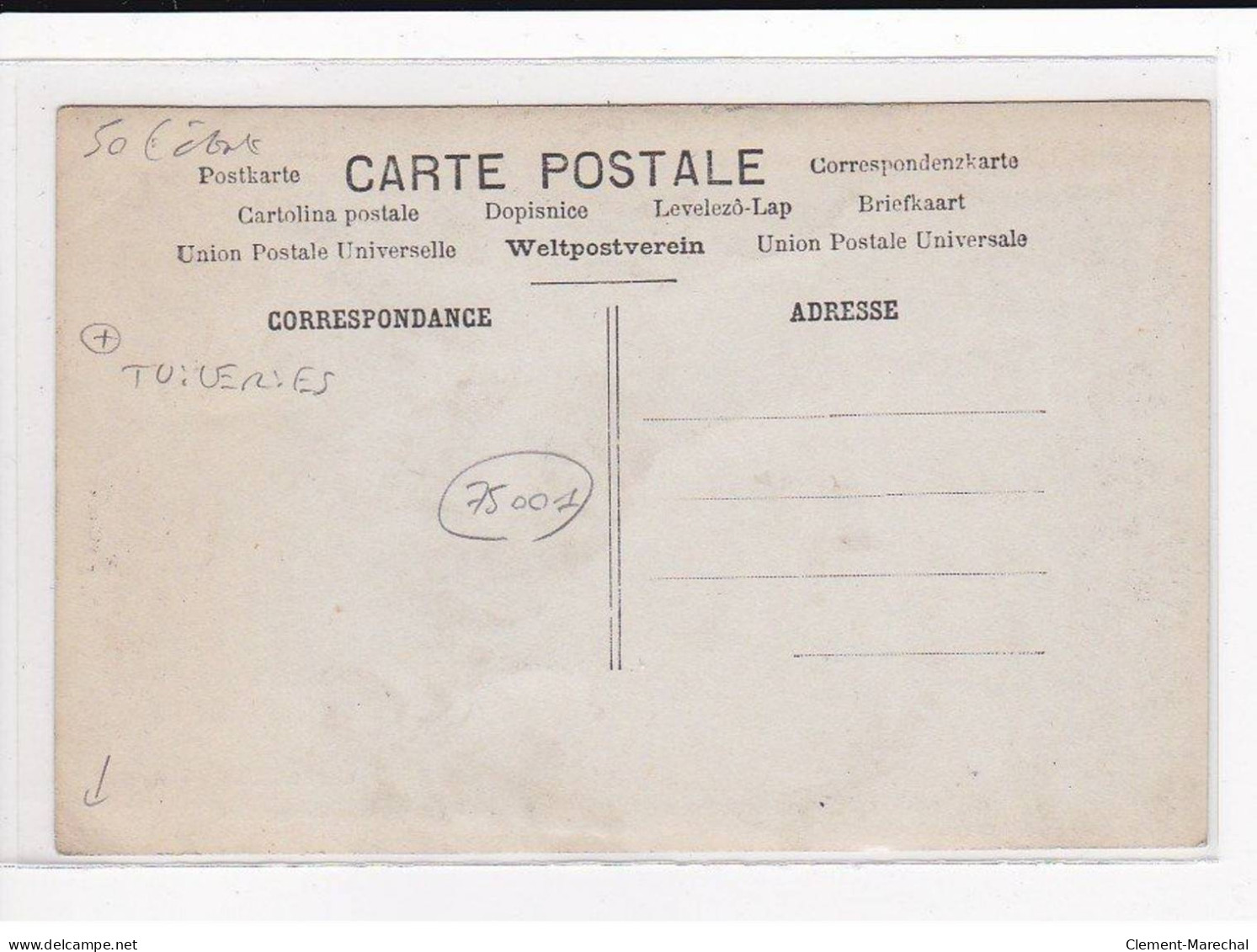 PARIS 1er Arrondissement : Grand Prix De L'Aéro-club De France, Octobre 1908, Le "Nirvana", Bachelard, Tuileries - état - District 01