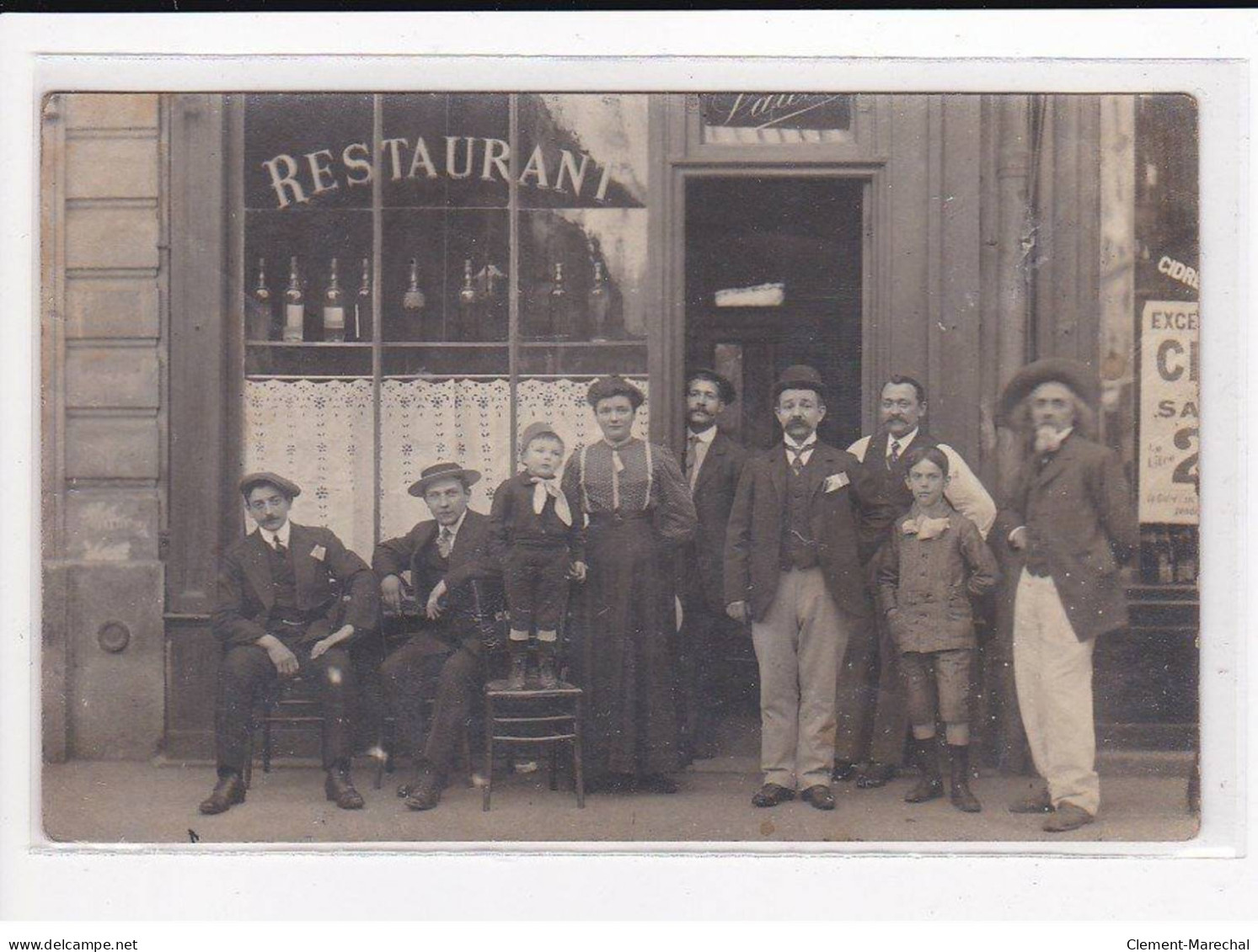 PARIS : Restaurant - état - Sonstige & Ohne Zuordnung