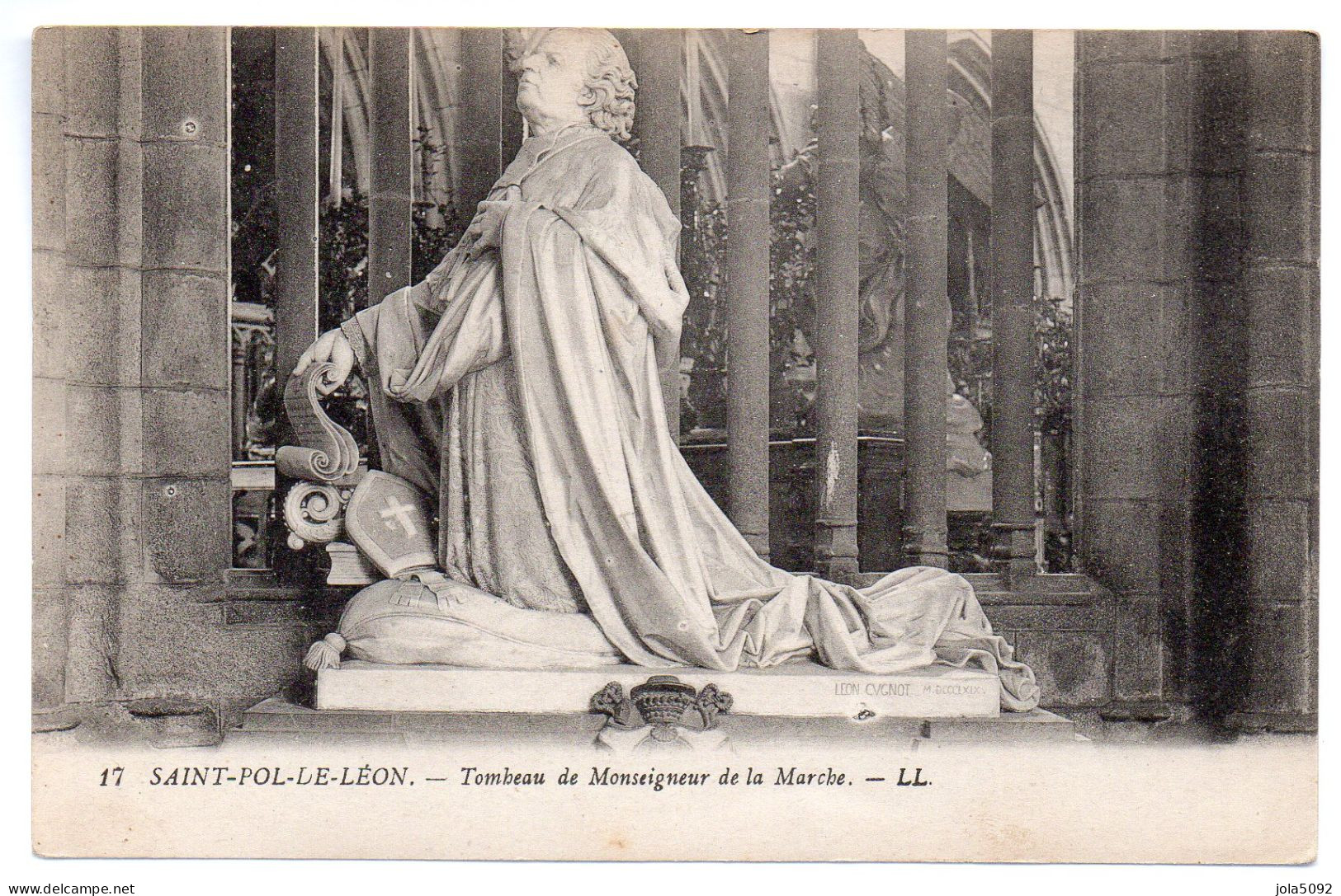 29 / SAINT-POL-DE-LEON - Tombeau De Monseigneur De La Marche - Saint-Pol-de-Léon