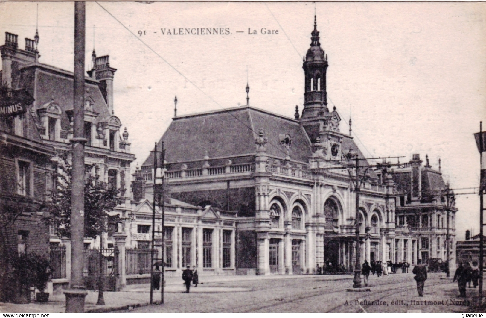 59 - VALENCIENNES - La Gare  - Valenciennes