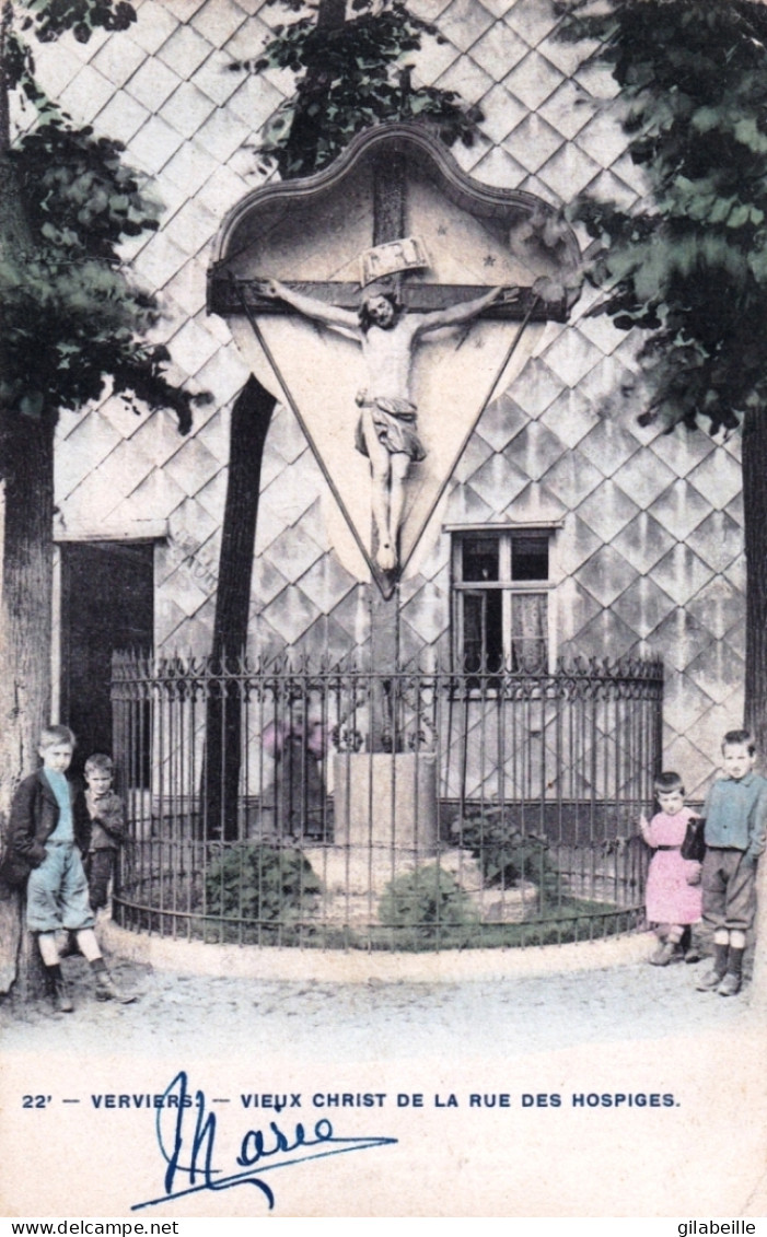 VERVIERS - Vieux Christ De La Rue Des Hospices - Verviers