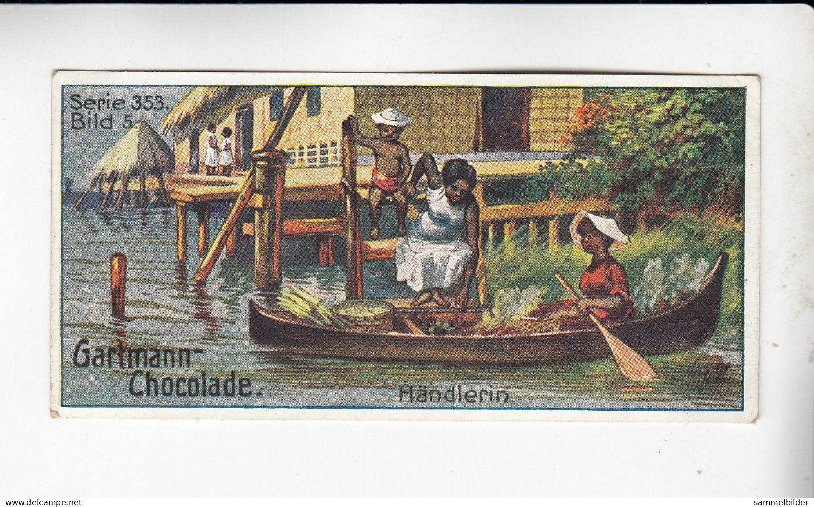 Gartmann  Inseln Unter Dem Winde Händlerin   Melanesier  Neu - Guinea    Serie 353 #5 Von 1912 - Sonstige & Ohne Zuordnung