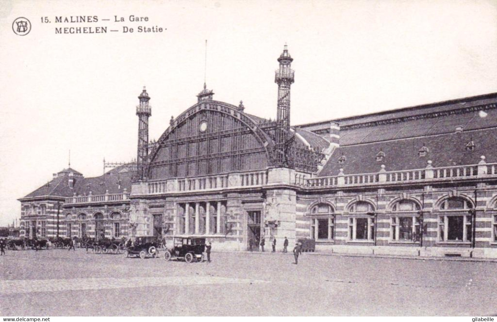 MALINES - MECHELEN - La Gare - De Statie - Malines