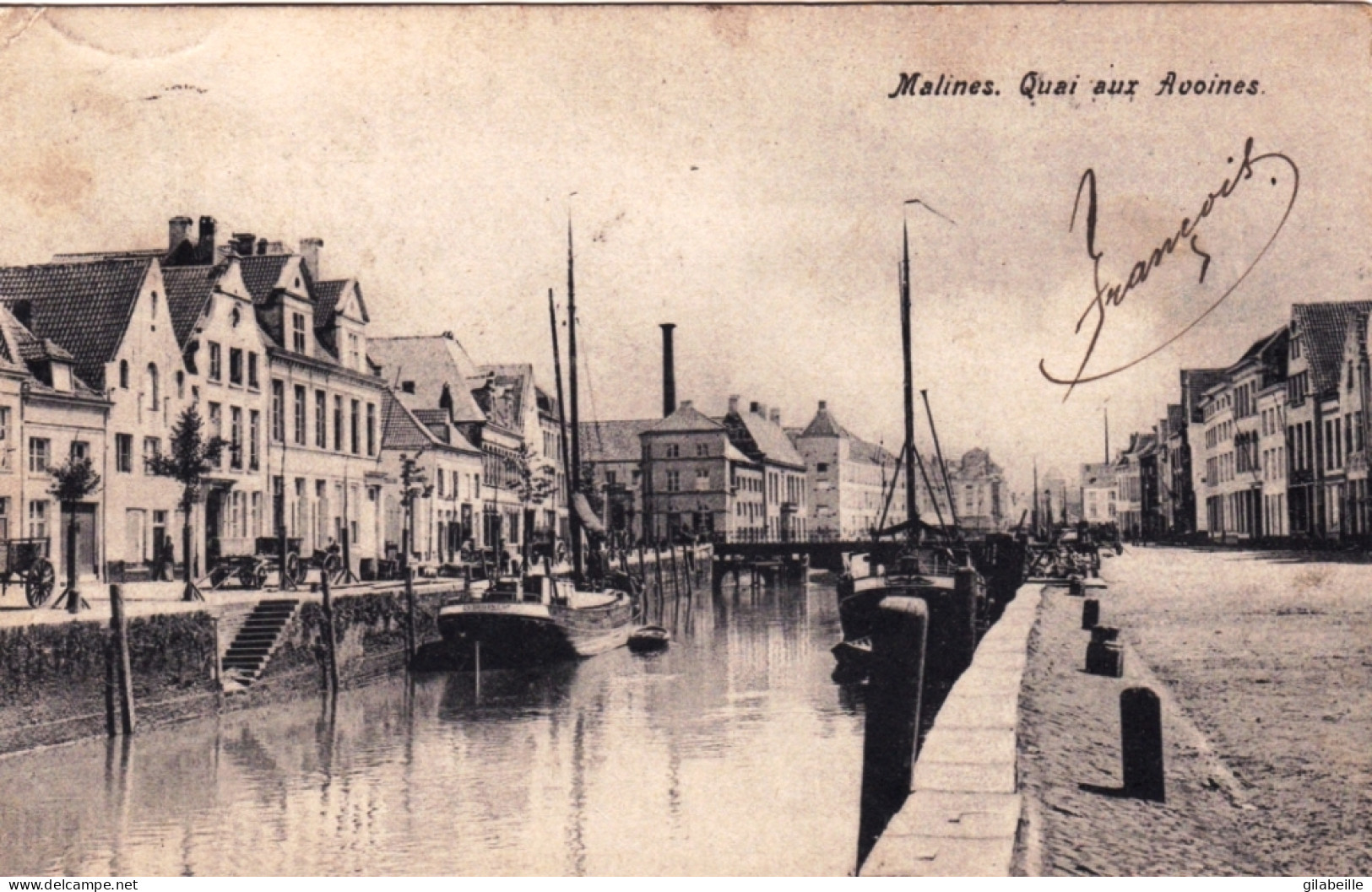 MALINES - MECHELEN - Quai Aux Avoines - Mechelen