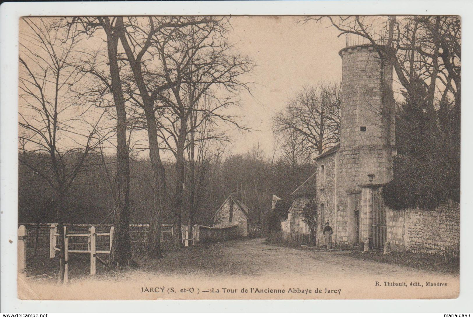 JARCY - ESSONNE - LA TOUR DE L'ANCIENNE ABBAYE DE JARCY - Other & Unclassified