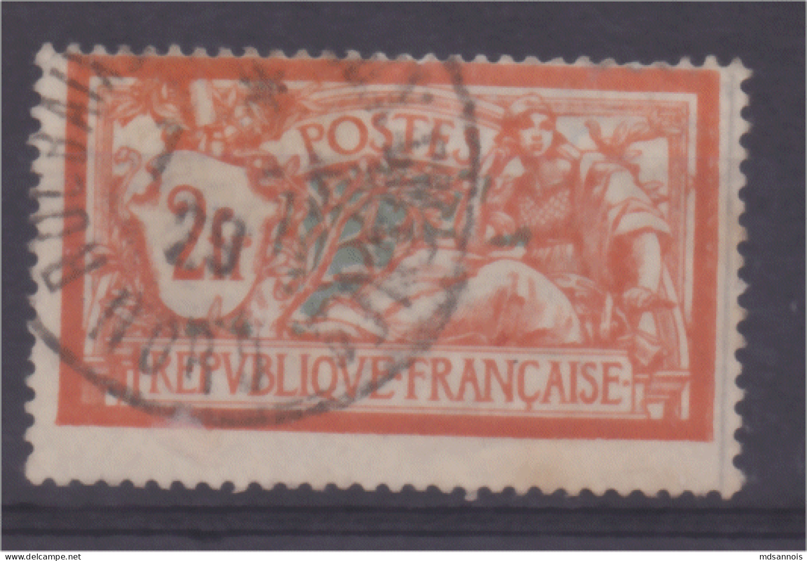 Type Merson 2F N° 145 Cachet Rond Roubaix ...... Nord - Usados