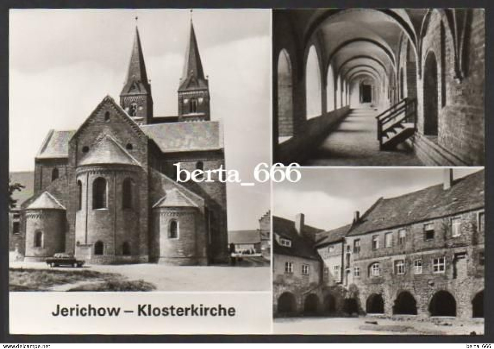 Genthin Jerichow Klosterkirche Echte Photo - Genthin