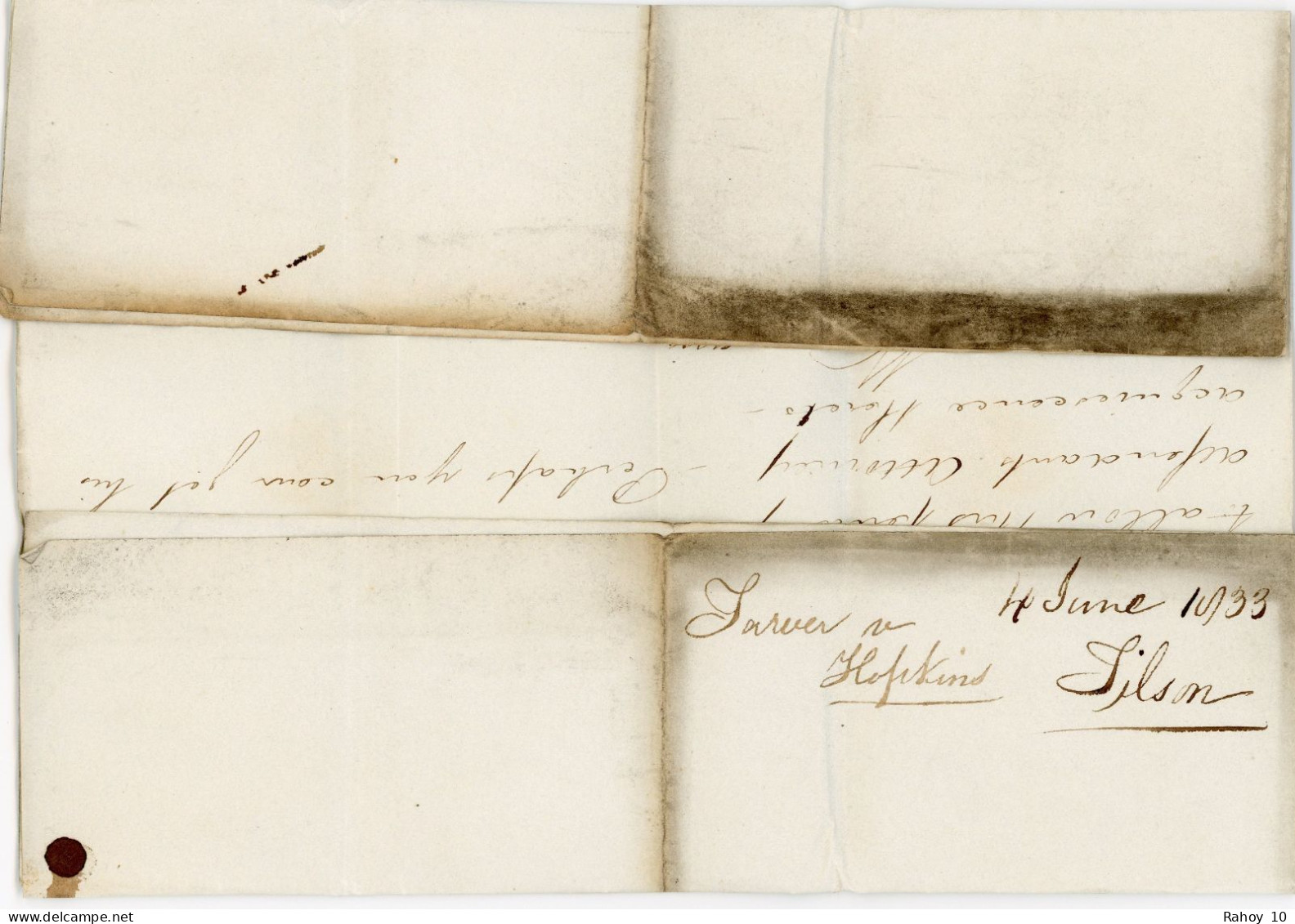 1833, Entire Letter From London Leman Street To Shaftesbury With Clear Coded Postmark - ...-1840 Vorläufer