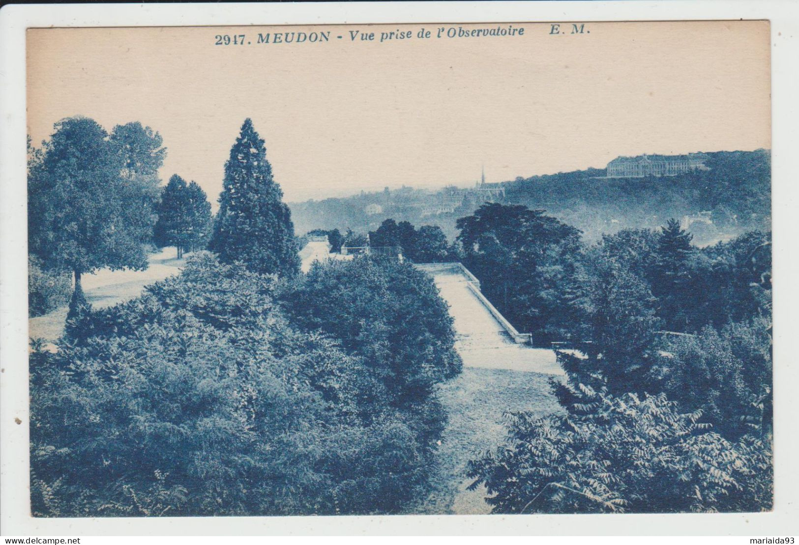 MEUDON - HAUTS DE SEINE - VUE PRISE DE L'OBSERVATOIRE - Meudon