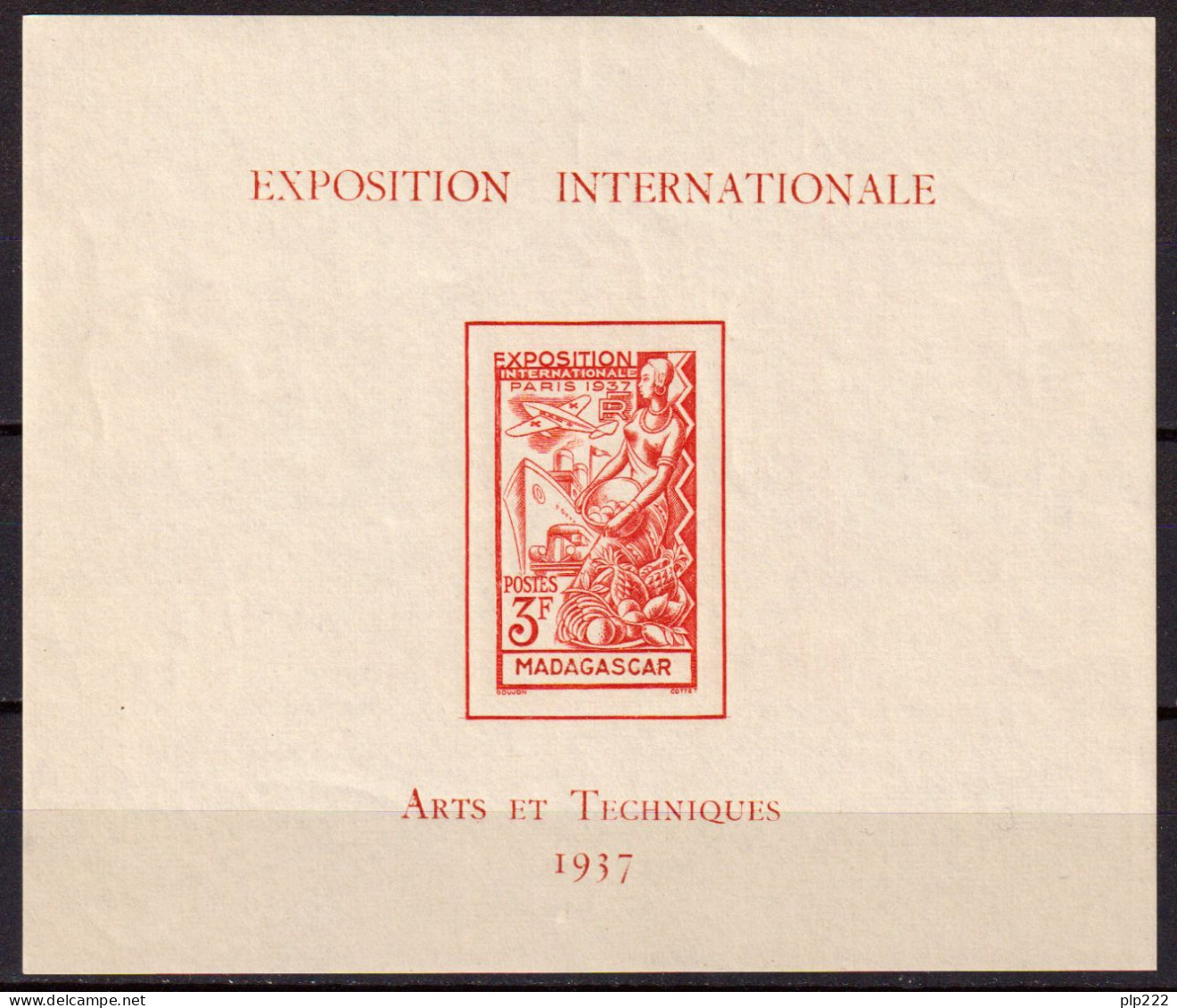 Madagascar 1937 Y.T.BF1 **/MNH VF/F - Nuevos