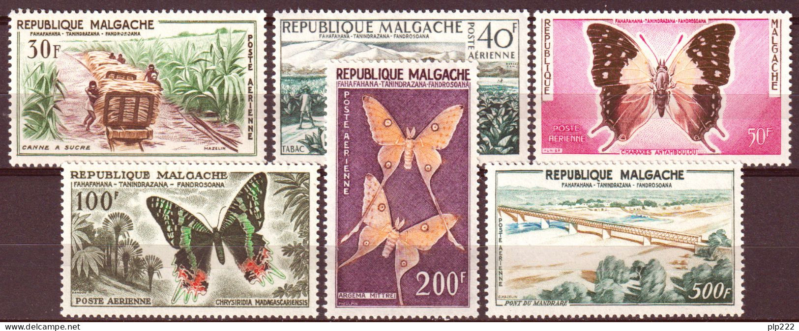 Madagascar 1960 Y.T.A78/83 **/MNH VF/F - Madagascar (1960-...)