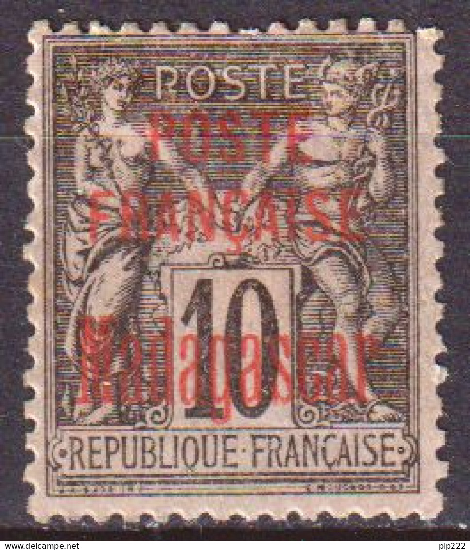 Madagascar 1895 Y.T.15 (*)/MNG VF/F - Ungebraucht