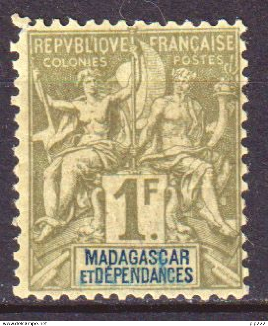 Madagascar 1896 Y.T.41 */MH VF/F - Unused Stamps