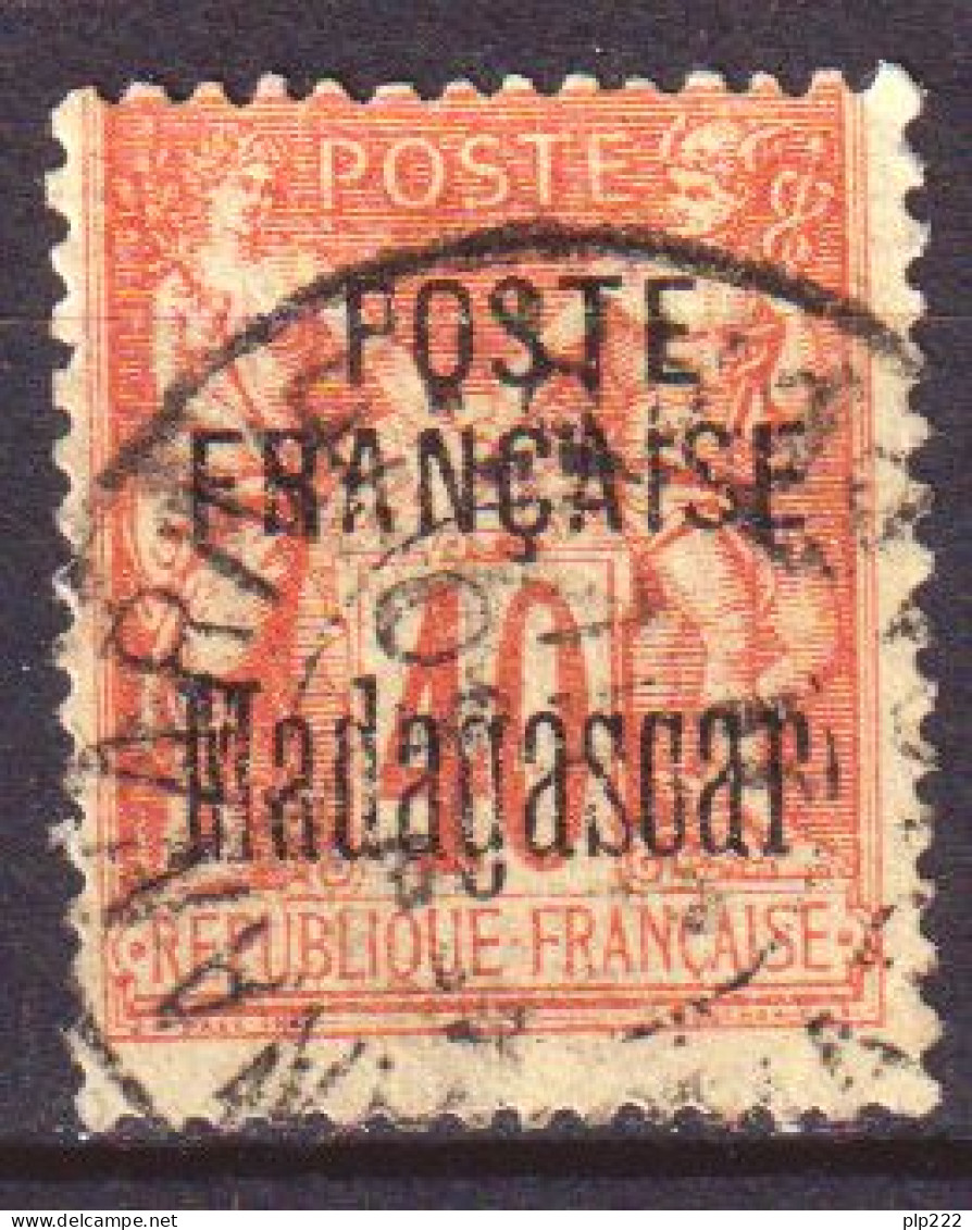 Madagascar 1891 Y.T.18 O/Used VF/F - Used Stamps