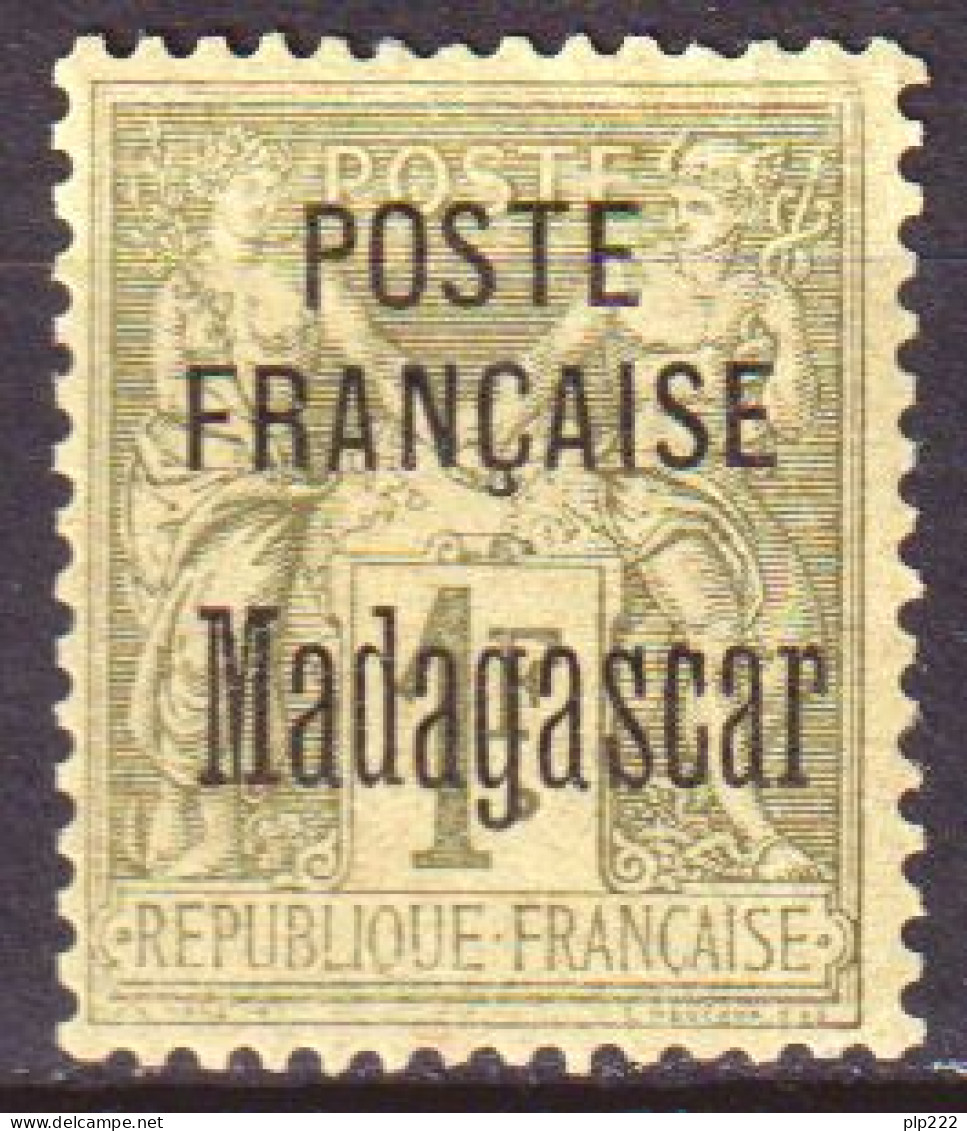 Madagascar 1895 Y.T.21 */MH VF/F - Ungebraucht