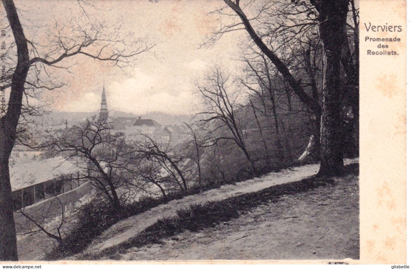 Liege - VERVIERS - Promenade Des Recollets - Verviers