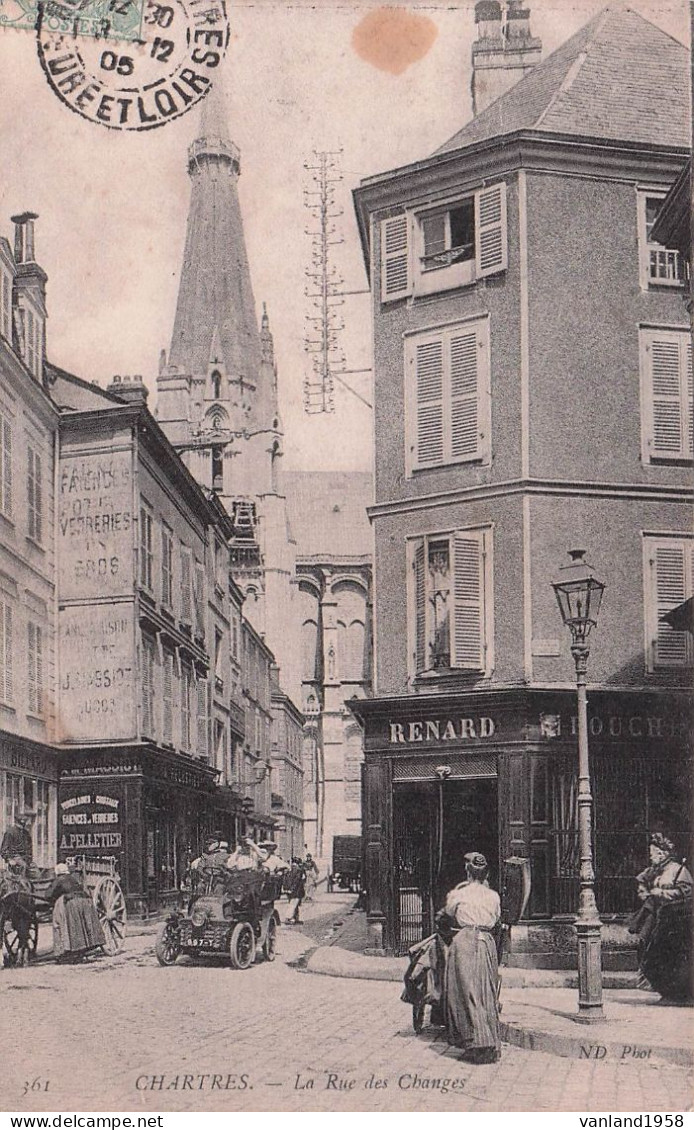 CHARTRES-la Rue Des Changes - Chartres