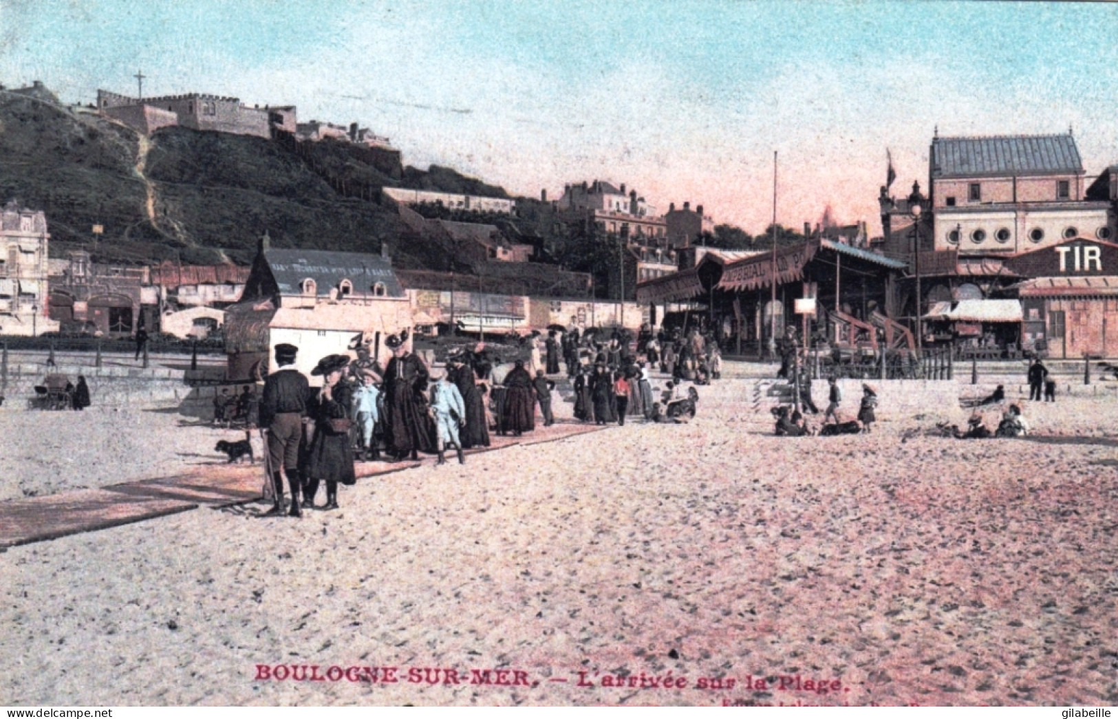 62 - Pas De Calais - BOULOGNE  Sur MER - L'arrivée Sur La Plage - Boulogne Sur Mer