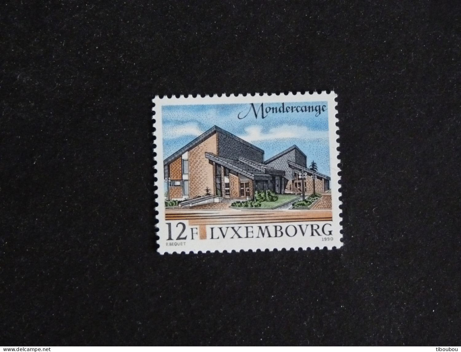 LUXEMBOURG LUXEMBURG YT 1201 ** MNH - CENTRE ADMINISTRATIF ET CULTUREL DE MONDERCANGE - Unused Stamps