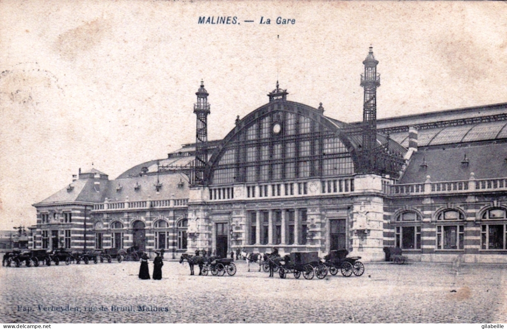 MALINES - MECHELEN - La Gare - Mechelen