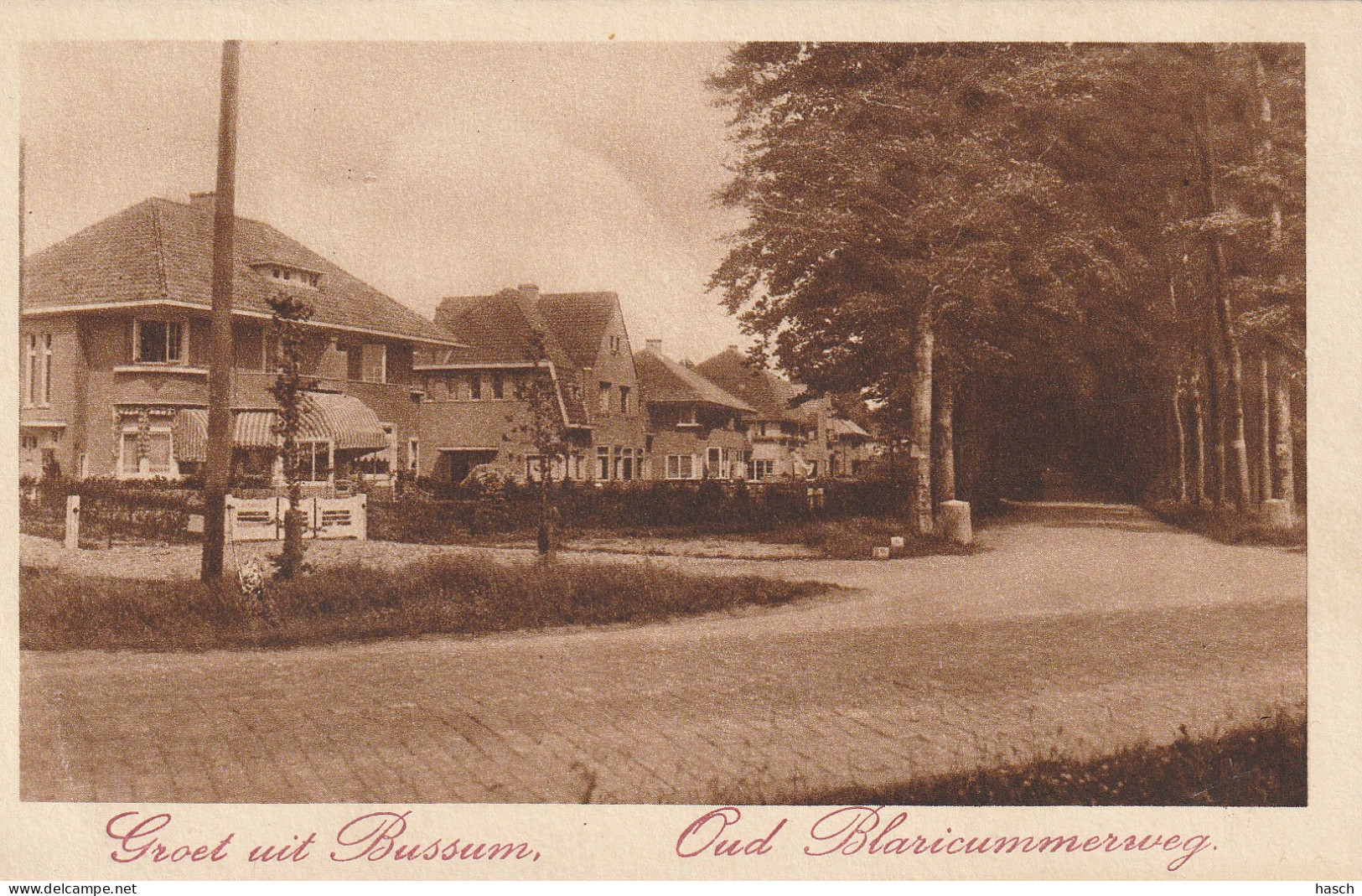 4933 40 Bussum, Oud Blaricummerweg.  - Bussum