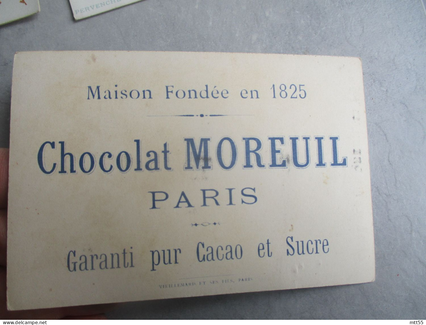 CHOCOLAT MOREUIL LOT DE 7 CHROMO PAYSAGE CHAMPETRE FLEURS - Other & Unclassified