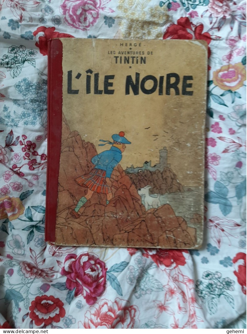 Tintin : L'île Noire B9 - Tintin