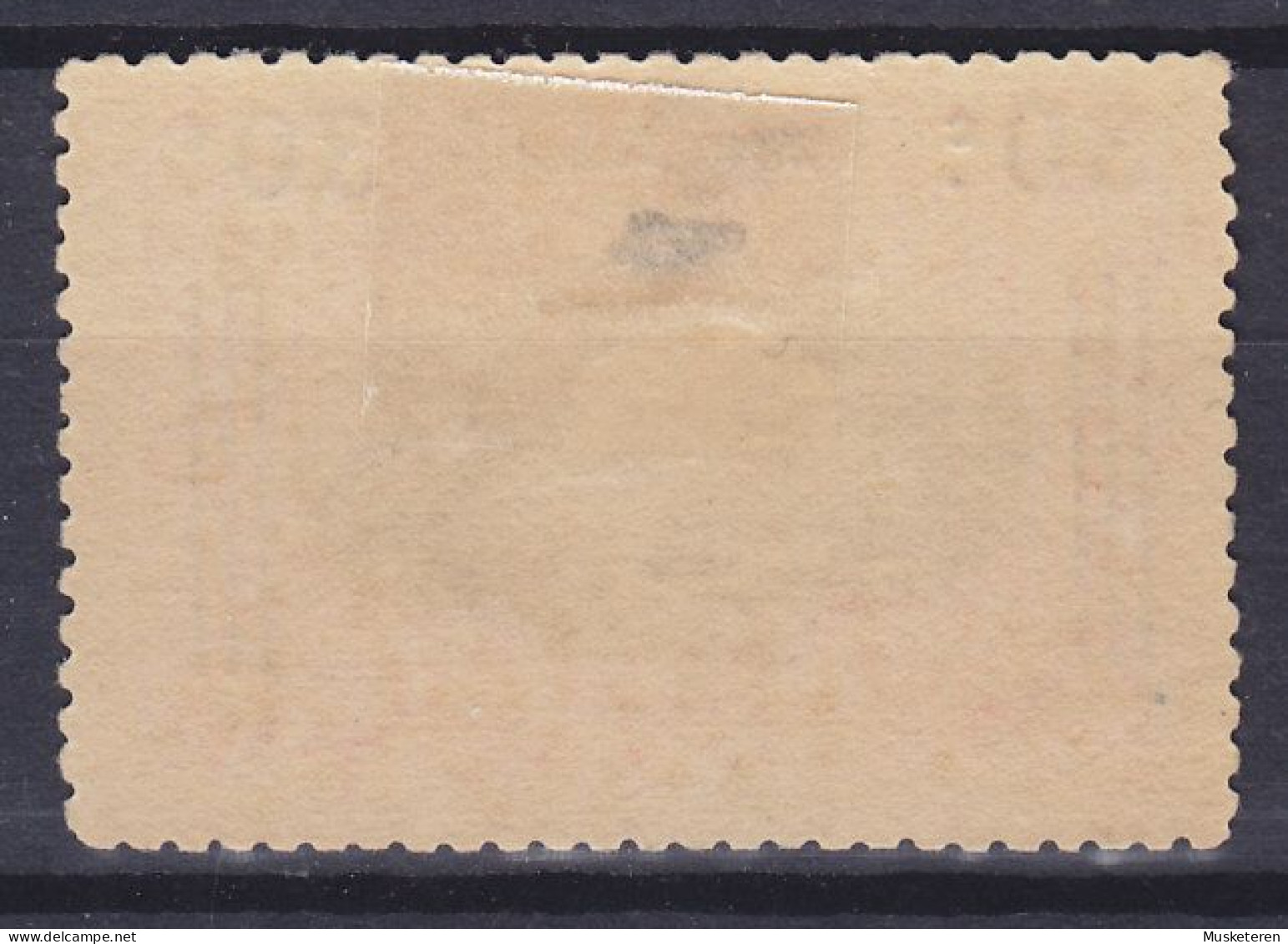 Belgian Congo 1921 Mi. 50, 30c. Auf 10c. Szene Am Kongo Overprinted Aufdruck, MH* (2 Scans) - Neufs