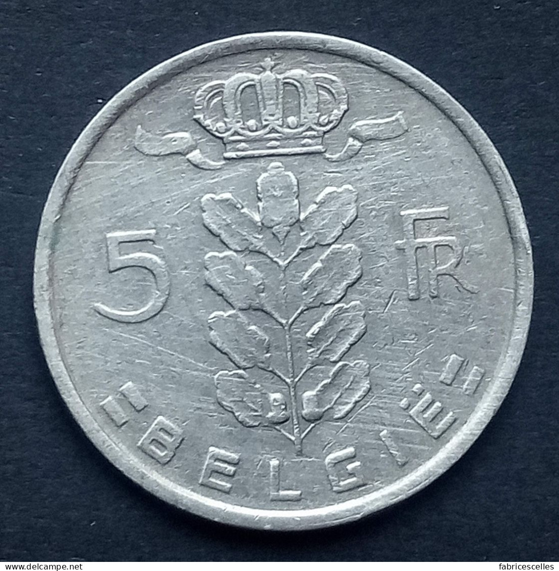 Belgique - 5 Francs 1950 "België" - 5 Francs