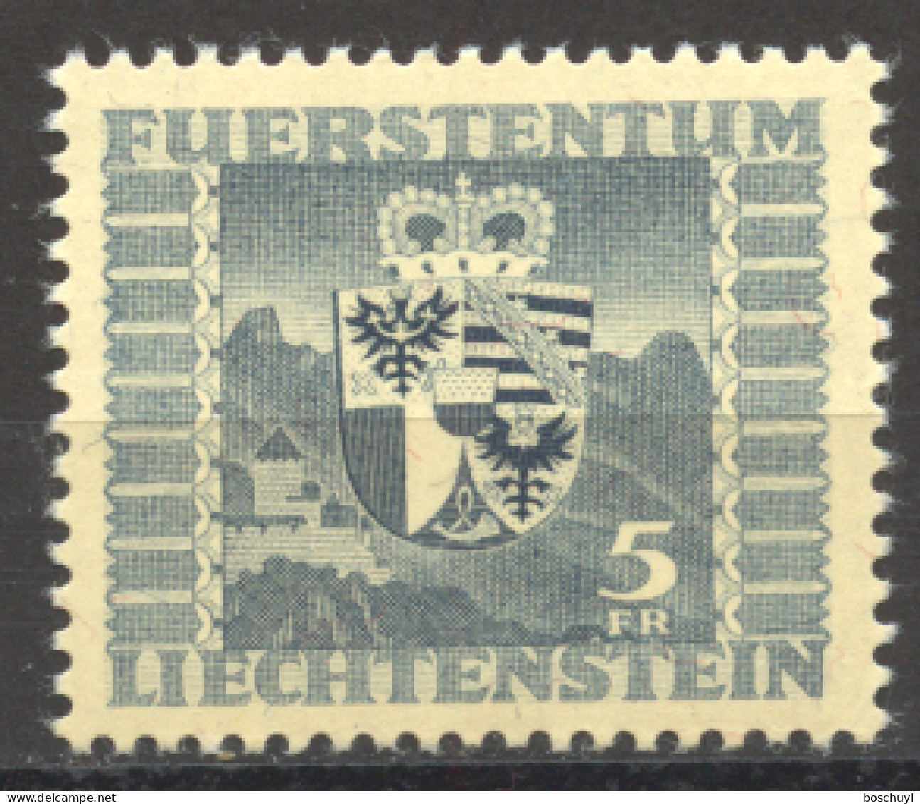 Liechtenstein, 1945, Heraldry, MNH, Michel 243 - Ongebruikt