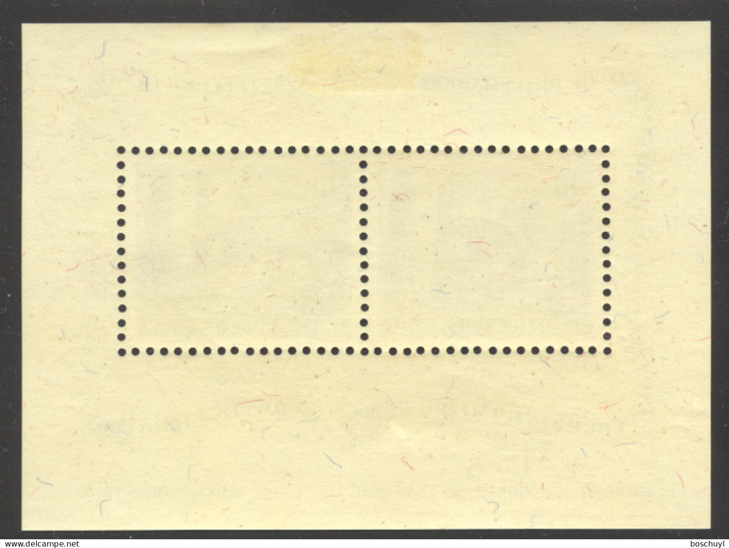 Liechtenstein, 1946, Coach, Horses, Postal Treaty, Philatelic Exhibition, MLH, Michel Block 4 - Blocks & Sheetlets & Panes