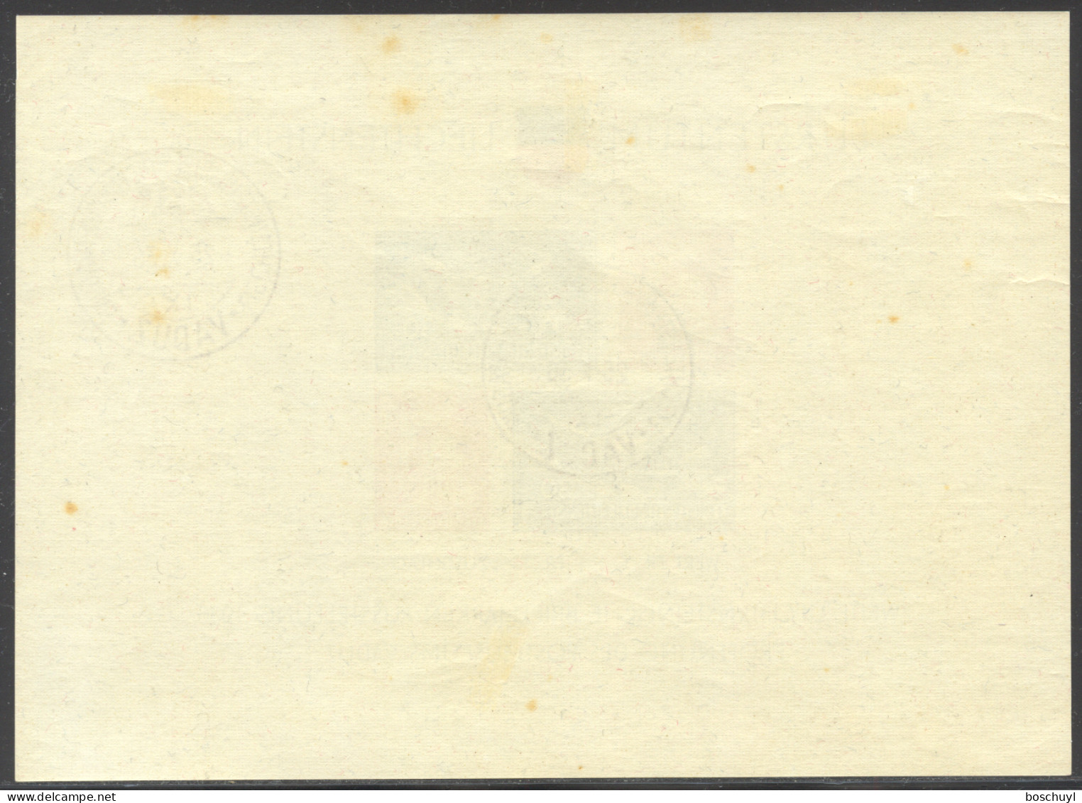 Liechtenstein, 1936, Postal Museum, Vaduz Philatelic Exhibition, Cancelled, LH Gum, Michel Block 2 - Blokken