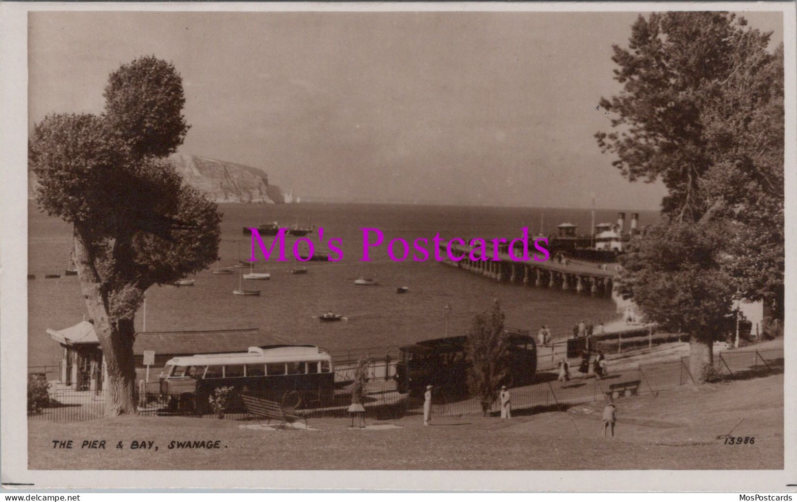 Dorset Postcard - The Pier And Bay, Swanage    DZ210 - Swanage