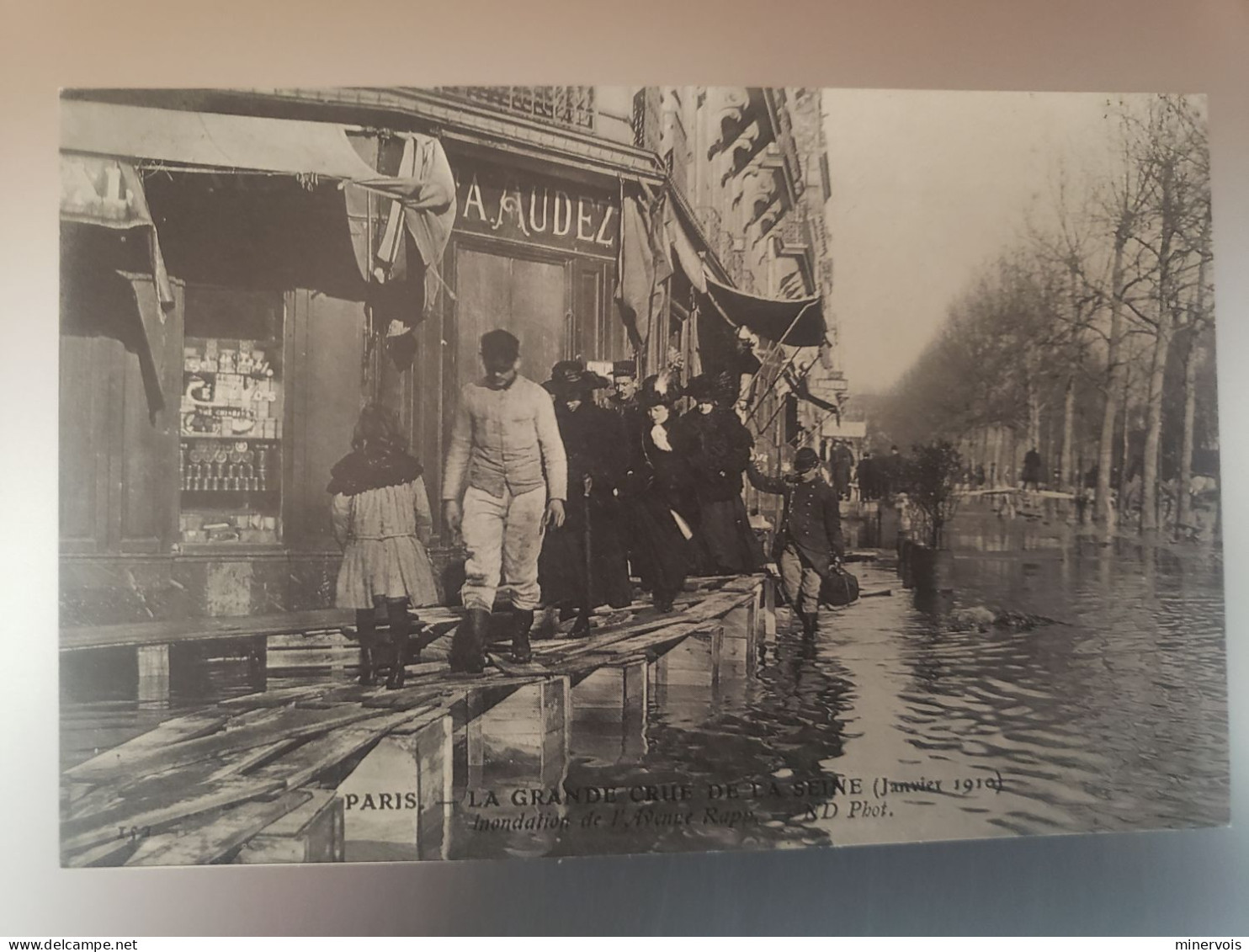 Paris - Uinnondation De L'avenue Rapp (reedition) - Alluvioni Del 1910