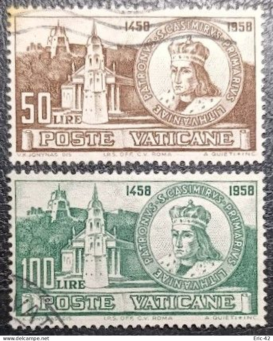 VATICAN. Y&T N°282/283. USED. - Gebruikt