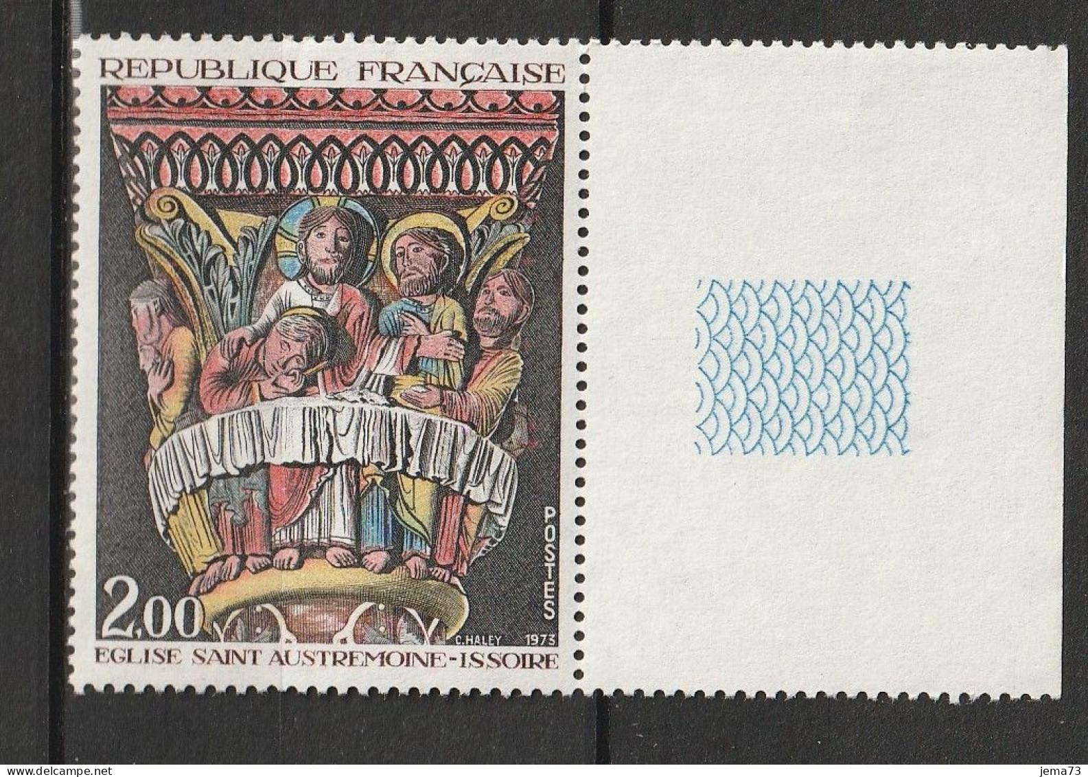 N° 1741 Oeuvres D'Art: Chapiteau Issoire, Beau Timbre Neuf Impréccable - Unused Stamps