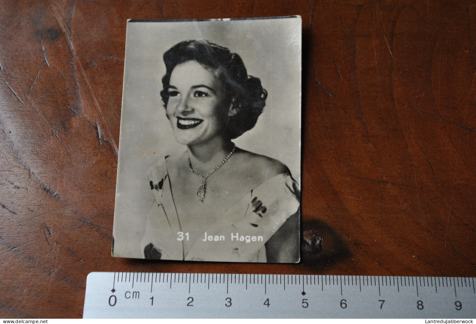 Jean Hagen Photo (5 X 7cm) Chromos Belgian Chewing Gum Chocolat Cigarette Cinéma Vedette Acteur Actrice - Andere & Zonder Classificatie