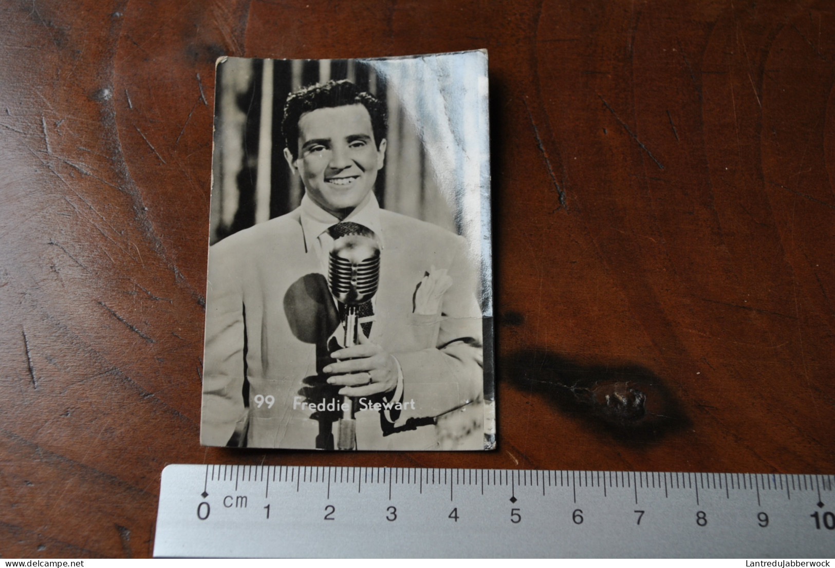 Freddie Stewart Photo (5 X 7cm) Chromos Belgian Chewing Gum Chocolat Cigarette Cinéma Vedette Acteur Actrice - Otros & Sin Clasificación
