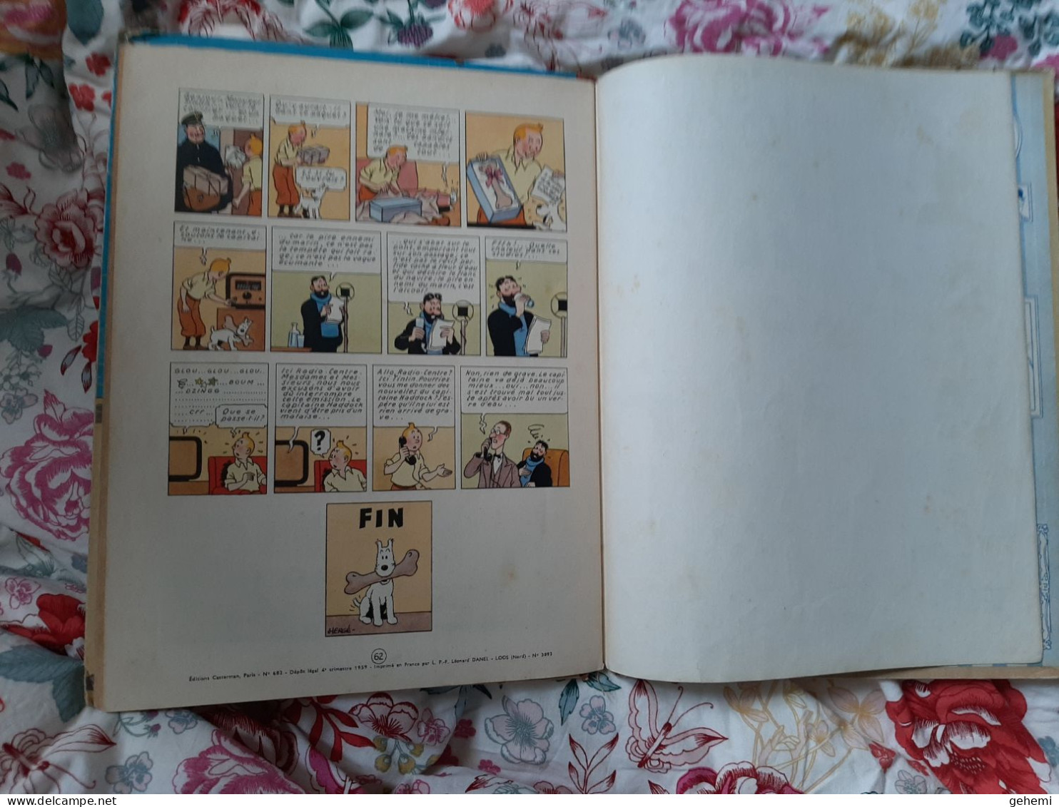 Tintin : Le Crabe Aux Pinces D'or B28 - Tintin