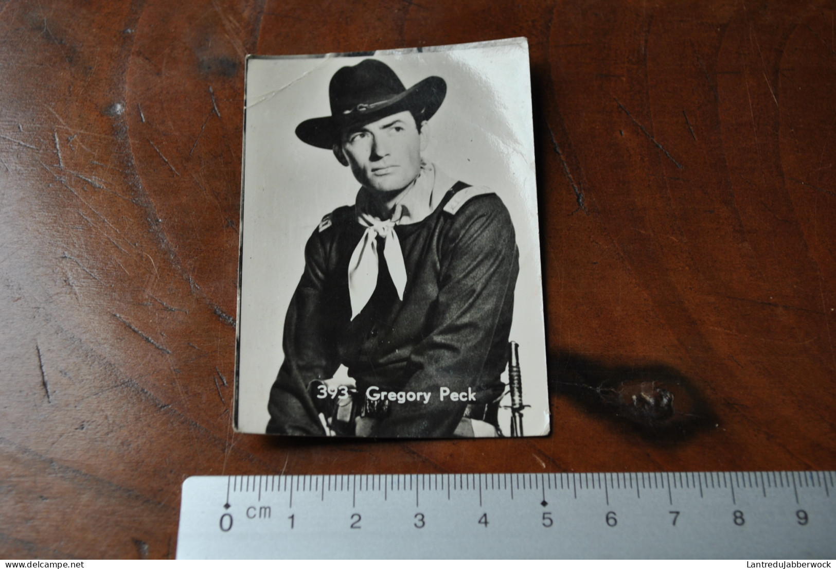 Gregory Peck 2 Photo (5 X 7cm) Chromos Belgian Chewing Gum Chocolat Cigarette Cinéma Vedette Acteur Actrice - Other & Unclassified