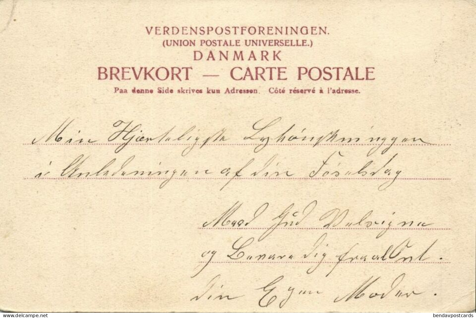 Denmark, AALBORG ÅLBORG, Banegaardsterrænet, Railway Station (1899) Postcard - Denmark