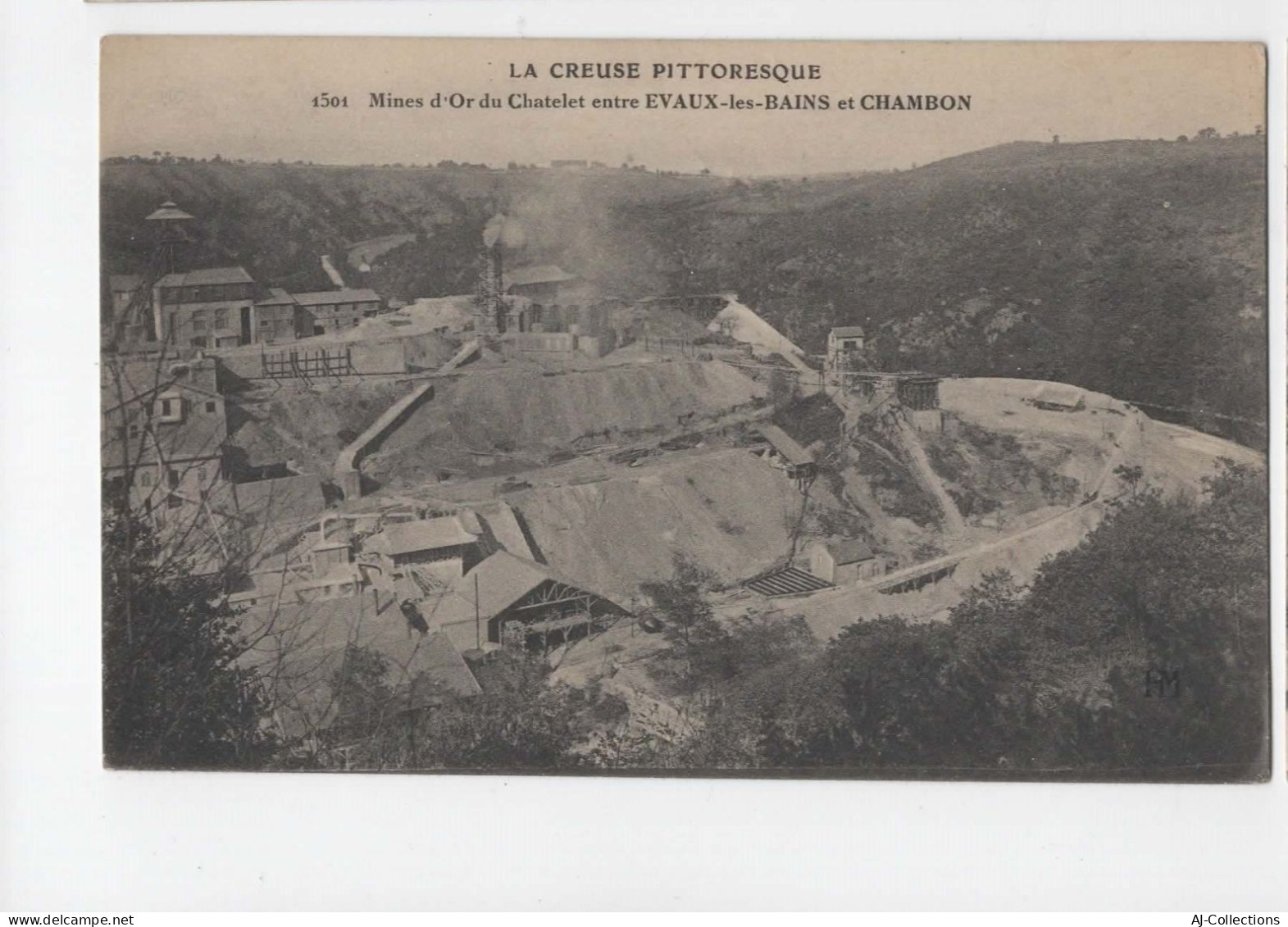 AJC - Mines D'or Du Chatelet Entre Eveaux Les Bains Et Chambon - Other & Unclassified