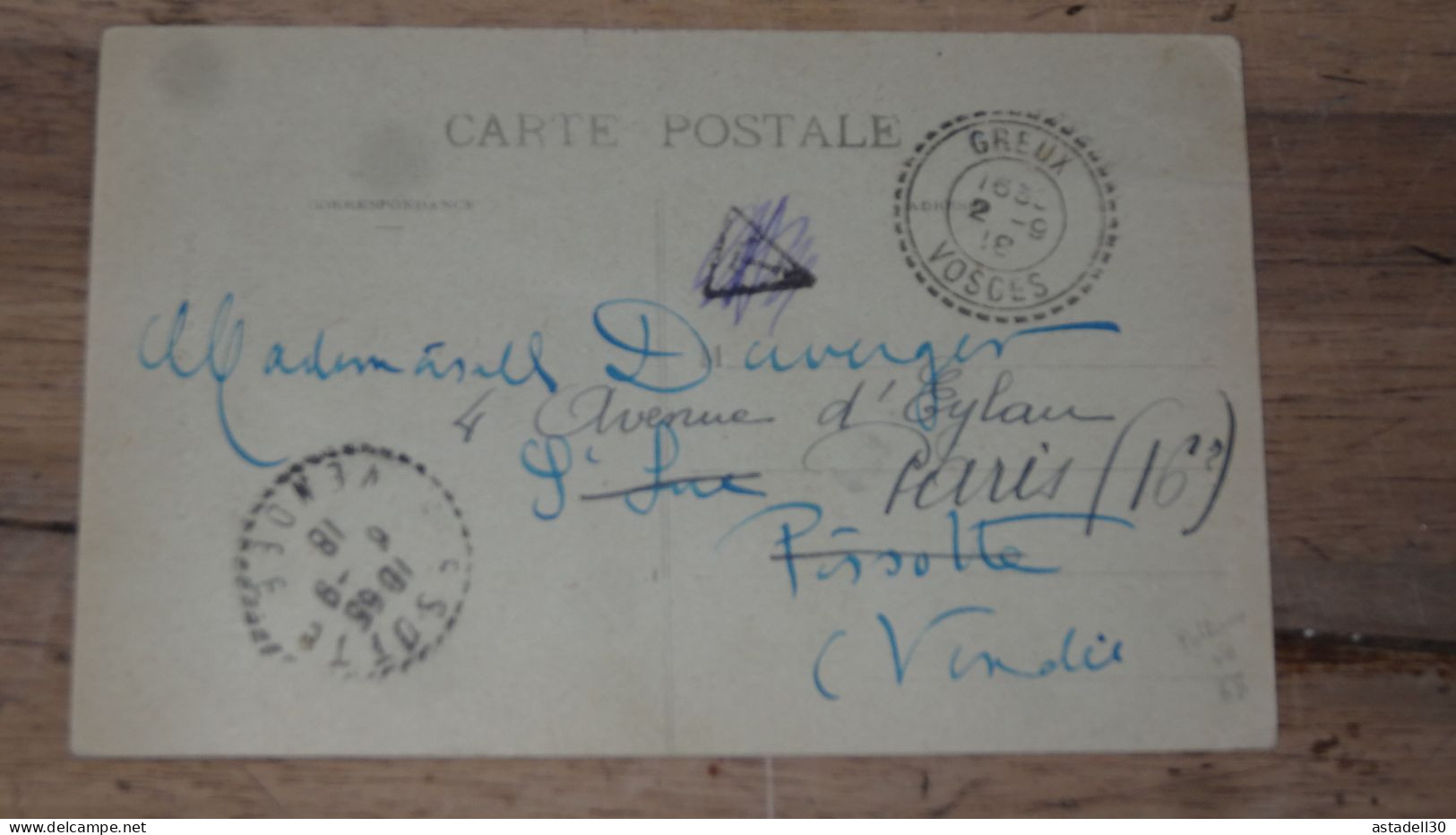 Carte Postale Taxée En 1918 Avec Infirmieres  ...... PHI .........240424-18801 - 1921-1960: Modern Tijdperk