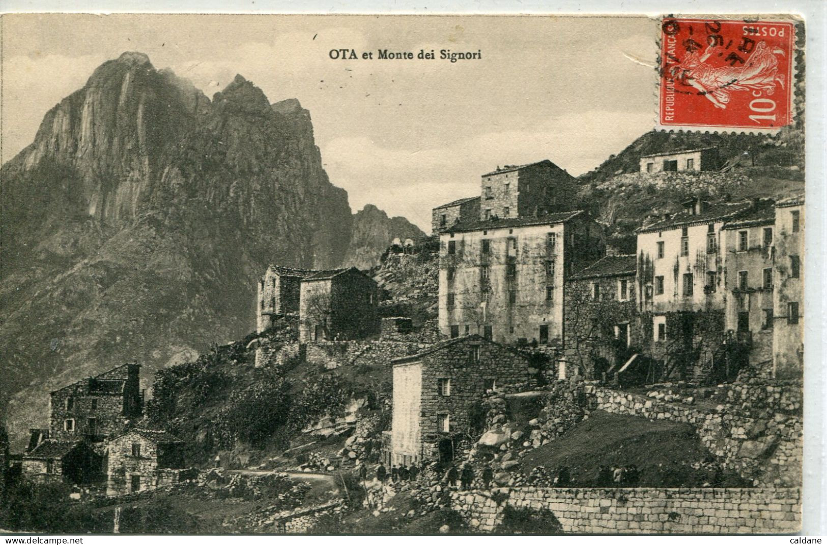 2A-CORSE  -     OTA-Monte Signore.       Collection. J.Moretti - Autres & Non Classés