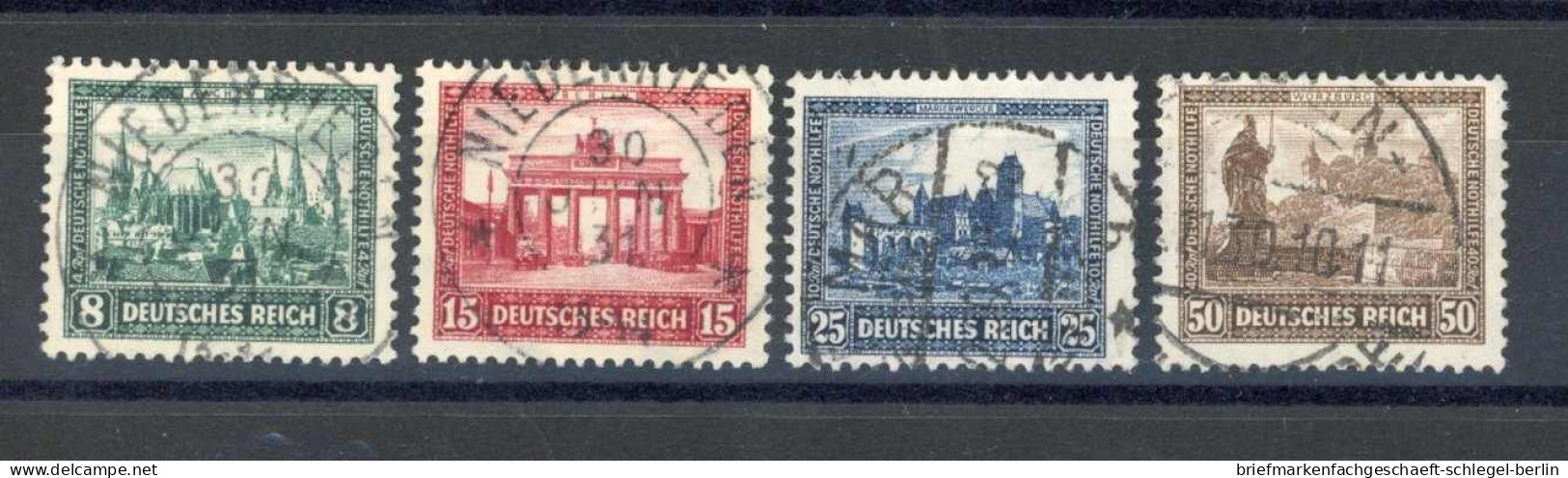 Deutsches Reich, 1930, 450-53, Gestempelt - Other & Unclassified