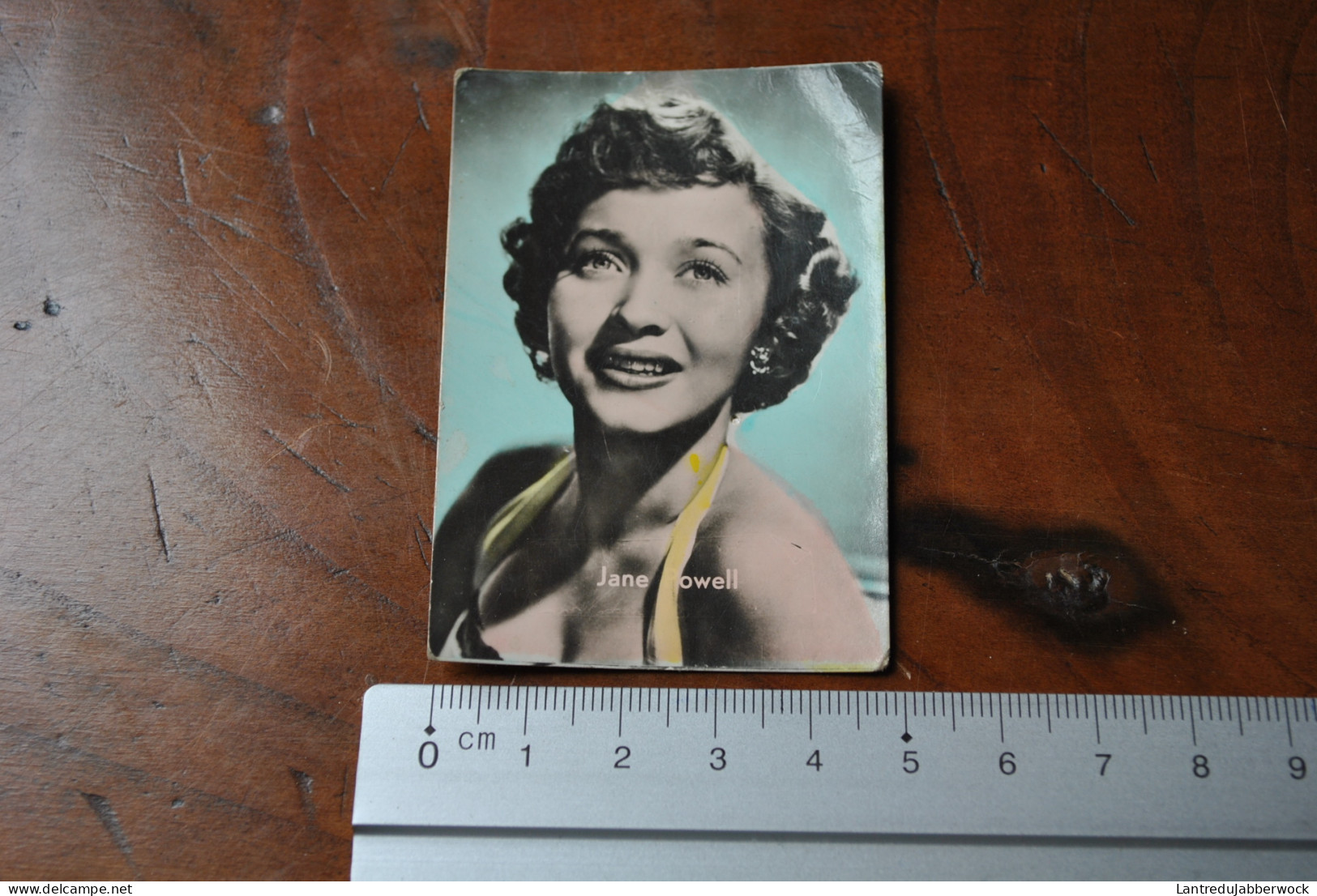 Jane Powell Photo (5 X 7cm) Chromos Belgian Chewing Gum Chocolat Cigarette Cinéma Vedette Acteur Actrice - Otros & Sin Clasificación