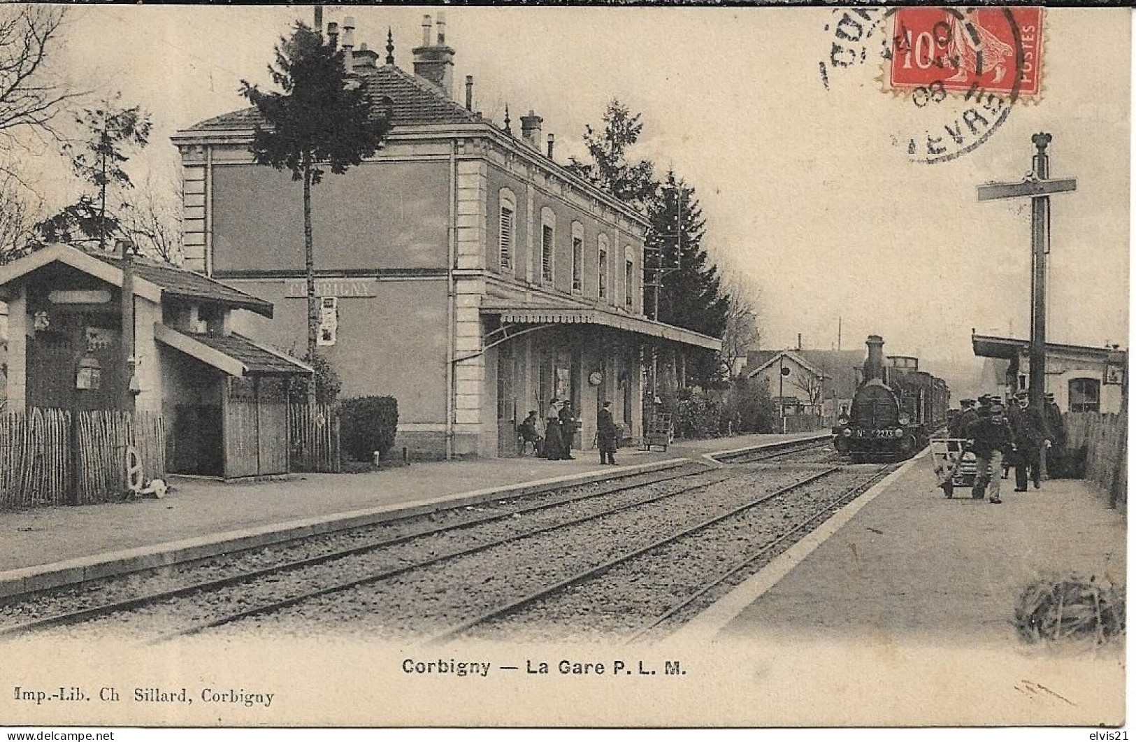 CORBIGNY La Gare PLM - Corbigny