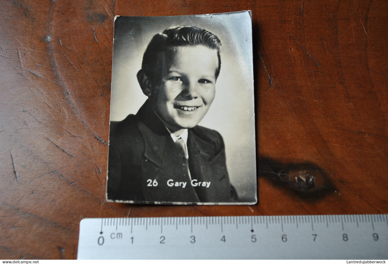 Gary Gray Photo (5 X 7cm) Chromos Belgian Chewing Gum Chocolat Cigarette Cinéma Vedette Acteur Actrice - Sonstige & Ohne Zuordnung
