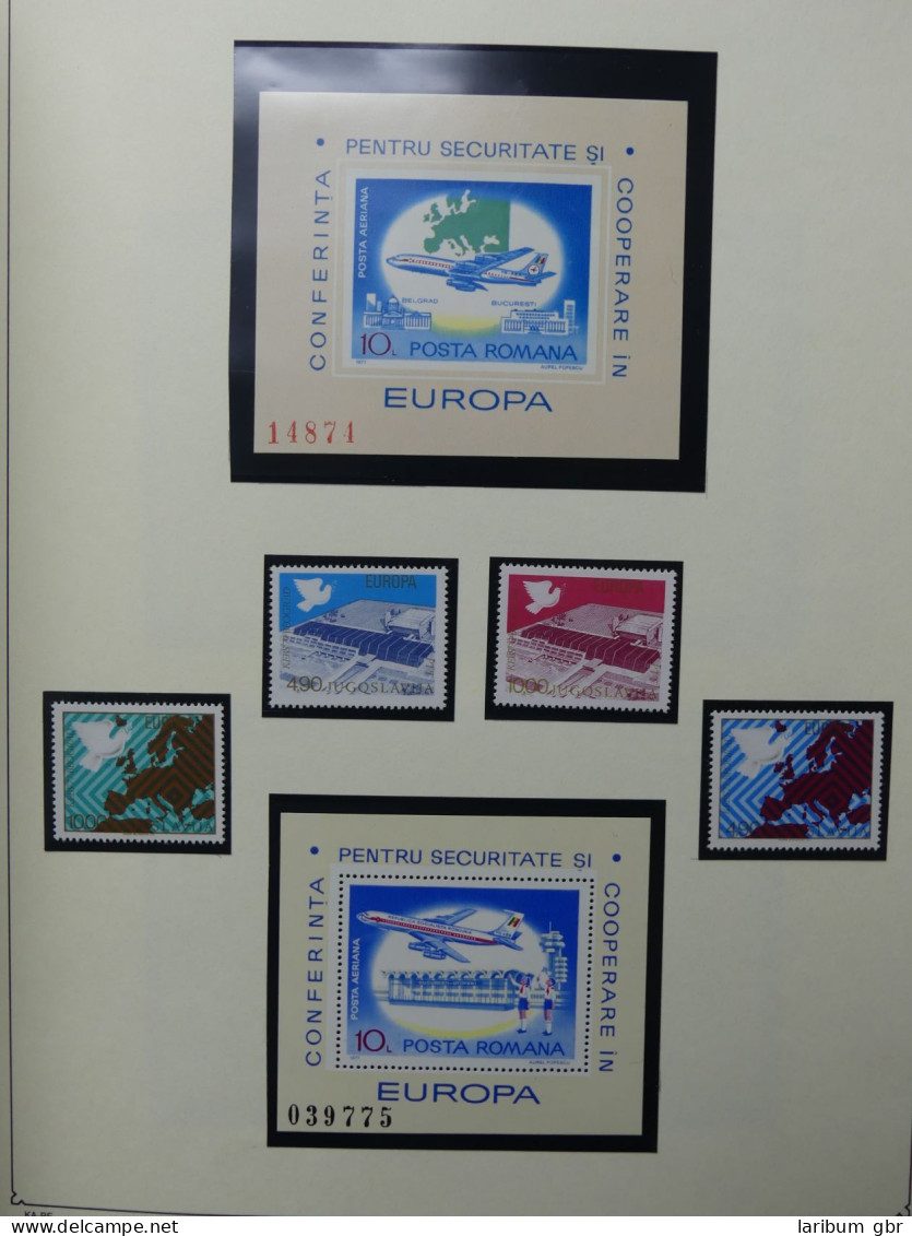 Europa Union Cept im dicken Album meist postfrisch mit viel Material #LW739