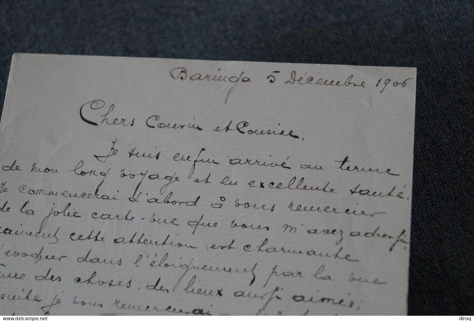 Très Bel Envoi Congo Belge,1906,Léopoldville - Belgique, + Courrier, Pour Collection - Covers & Documents